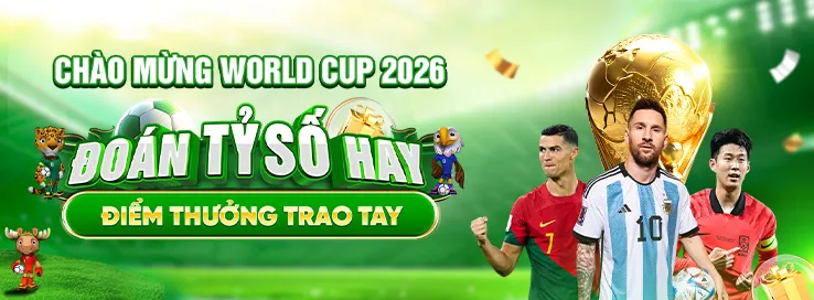 Thử tài dự đoán World Cup 2026 tại 789BET để nhận những phần thưởng hấp dẫn
